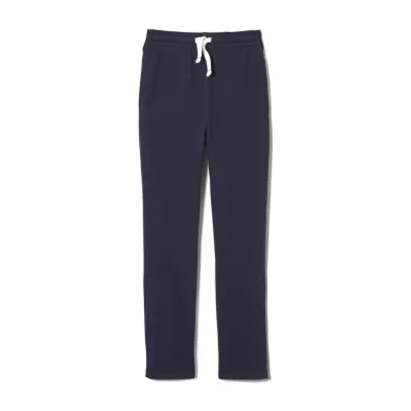 French Toast Little & Big Kid Boys Adaptive Easy-on + Easy-off Sensory Friendly Straight Regular Fit Fleece Sweatpant
