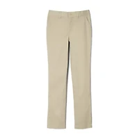 French Toast Little & Big Kid Girls Adaptive Easy-on + Easy-off Sensory Friendly Straight High Rise Fit Flat Front Pant