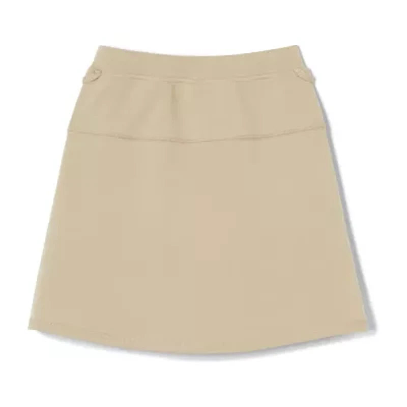 French Toast Little & Big Kid Girls Adaptive High Rise Scooter Skirt