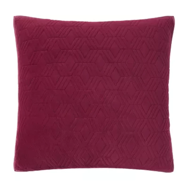 Fieldcrest Diamond Velvet Euro Sham