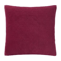 Fieldcrest Diamond Velvet Euro Sham