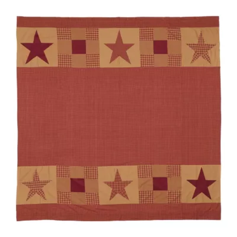 Vhc Brands Ninepatch Star Shower Curtain