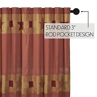 Vhc Brands Ninepatch Star Shower Curtain