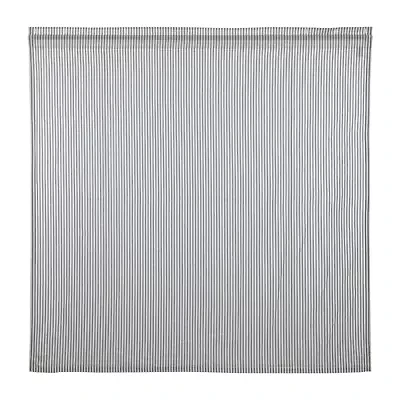 Vhc Brands Sawyer Mill Blue Ticking Shower Curtain