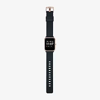 Q7+ Unisex Adult Black Smart Watch Q7201-18-C02