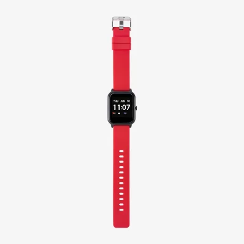 Q7+ Unisex Adult Red Smart Watch Q7201-18-G15