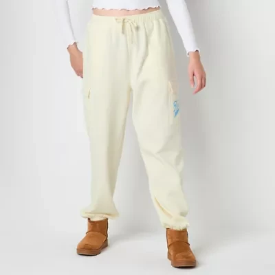 New York Cargo Womens Tapered Juniors Fleece Jogger Pant