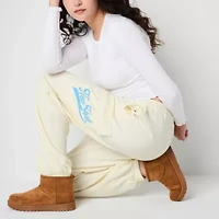 New York Cargo Womens Tapered Juniors Fleece Jogger Pant
