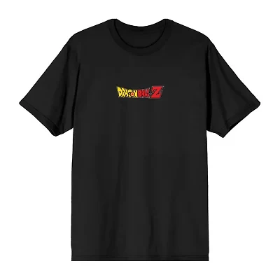 Mens Short Sleeve Anime Dragon Ball Z Graphic T-Shirt