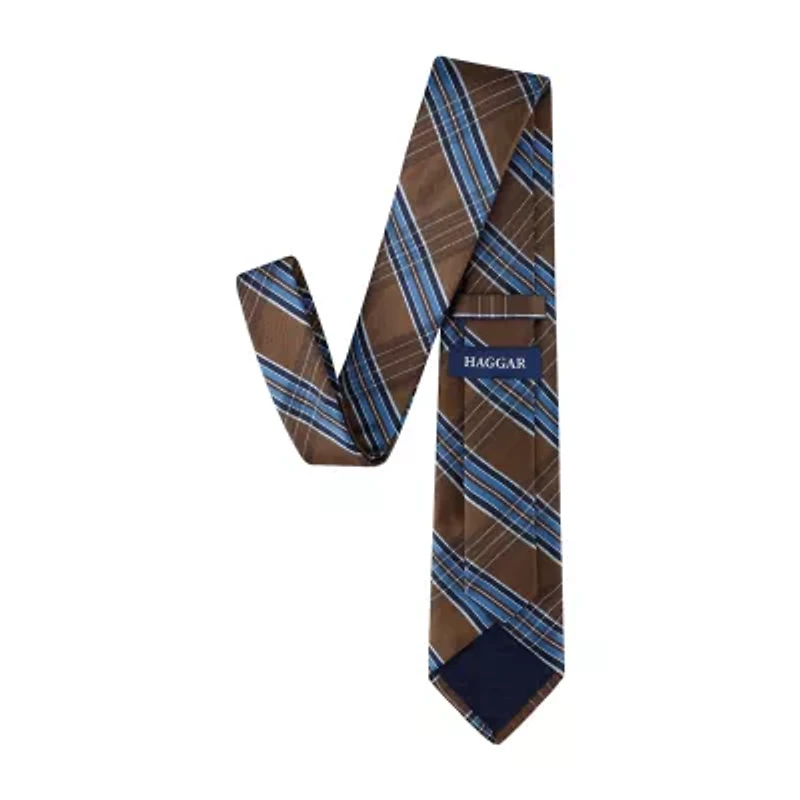 Haggar Plaid Tie
