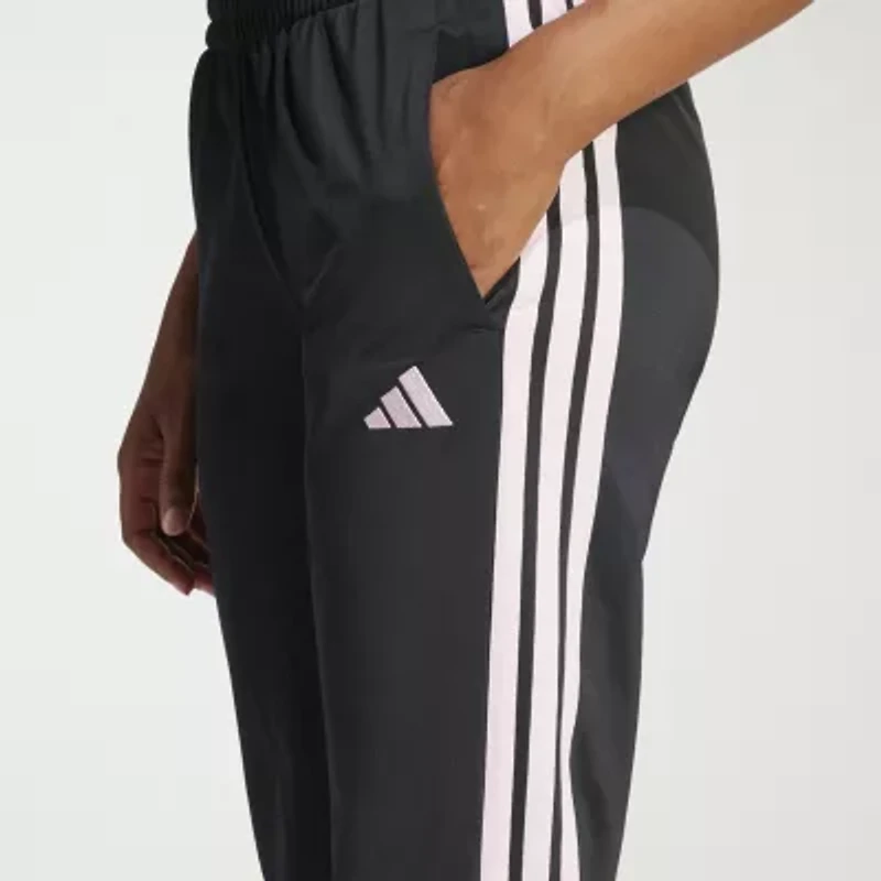 adidas Womens Slim Mid Rise Fit Track Pant