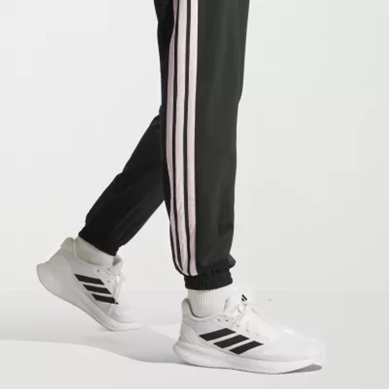 adidas Womens Slim Mid Rise Fit Track Pant