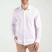 CUTTER & BUCK Mens Regular Fit Long Sleeve Dress Shirt