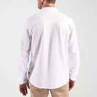 CUTTER & BUCK Mens Regular Fit Long Sleeve Dress Shirt