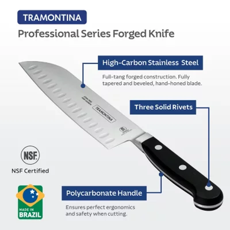 Tramontina Forged 7" Santoku Knife