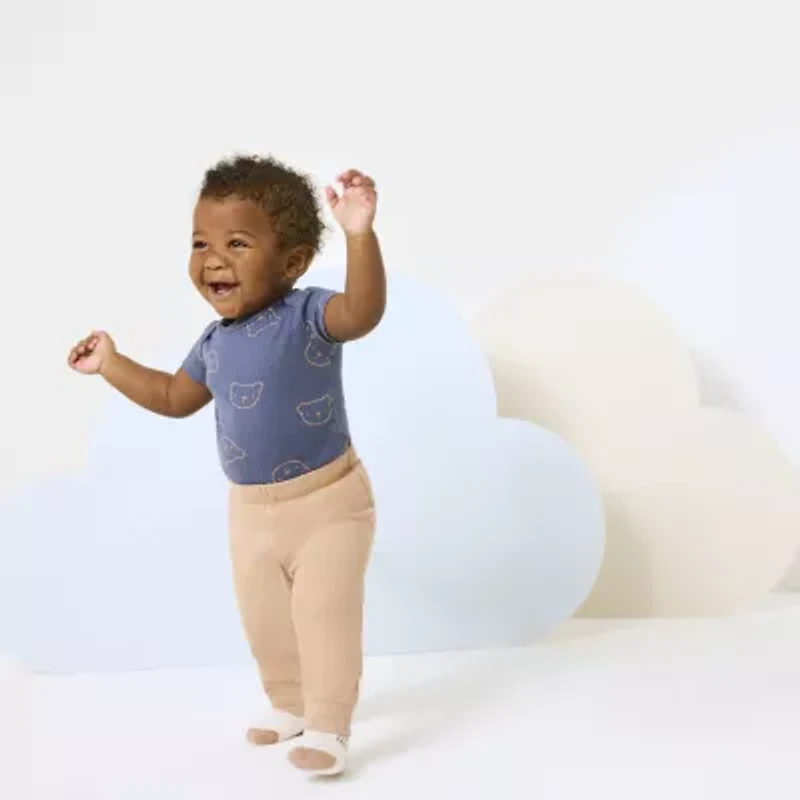 Huggies Baby Boys Mid Rise Tapered Regular Fit Pull-On Pant