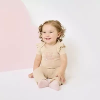 Huggies Baby Girls Mid Rise Straight Regular Fit Pull-On Pant