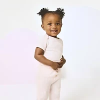 Huggies Baby Girls Mid Rise Straight Regular Fit Pull-On Pant