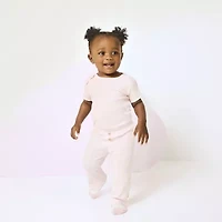 Huggies Baby Girls Mid Rise Straight Regular Fit Pull-On Pant