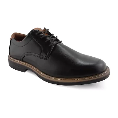 Deer Stags Belmont\N Mens Round Closed Toe Oxford Shoes