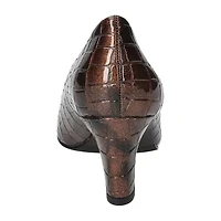 Easy Street Womens Stiletto Heel Booties