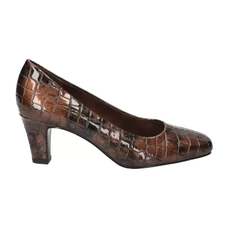 Easy Street Womens Stiletto Heel Booties