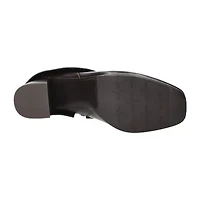 Easy Street Womens Block Heel Booties