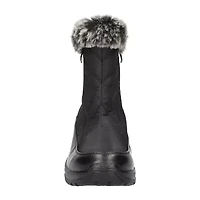 Easy Street Womens Flat Heel Snow Boots
