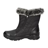 Easy Street Womens Flat Heel Snow Boots