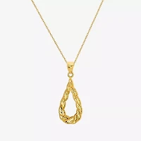 Womens 14K Gold Pear 2-pc. Jewelry Set