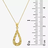Womens 14K Gold Pear 2-pc. Jewelry Set