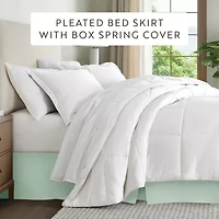 Casual Comfort Luxury Pleated 14" Hypoallergenic Wrinkle Resistant Bed Skirt