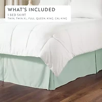 Casual Comfort Luxury Pleated 14" Hypoallergenic Wrinkle Resistant Bed Skirt
