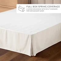 Casual Comfort Luxury Pleated 14" Hypoallergenic Wrinkle Resistant Bed Skirt