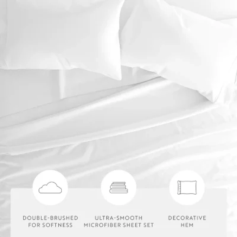 Casual Comfort Premium Ultra Soft Complete Bedding Set with Sheets