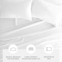 Casual Comfort Premium Ultra Soft Complete Bedding Set with Sheets