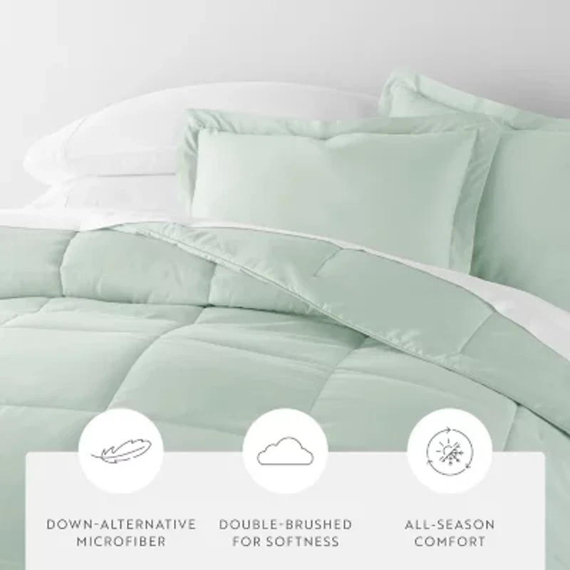 Casual Comfort Premium Ultra Soft Complete Bedding Set with Sheets