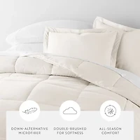 Casual Comfort Premium Ultra Soft Complete Bedding Set with Sheets