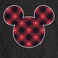 Disney Collection Girls Round Neck Short Sleeve Minnie Mouse Graphic T-Shirt