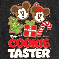 Disney Collection Girls Round Neck Short Sleeve Mickey and Friends Graphic T-Shirt