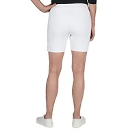 Hearts Of Palm Womens Mid Rise Petite Pull-On Short