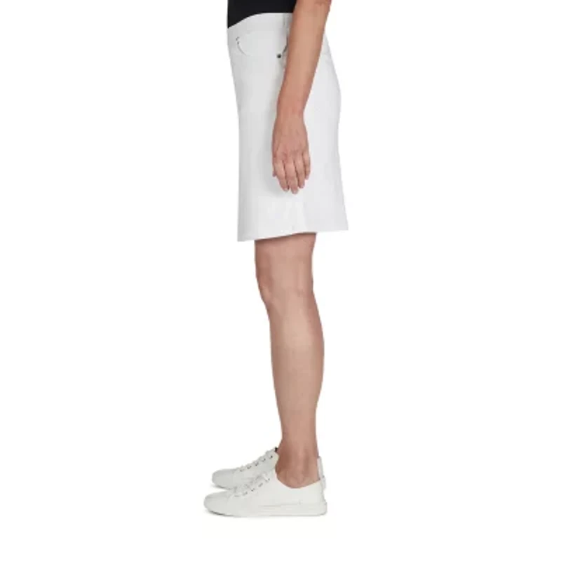 Hearts Of Palm Womens Petite A-Line Skirt