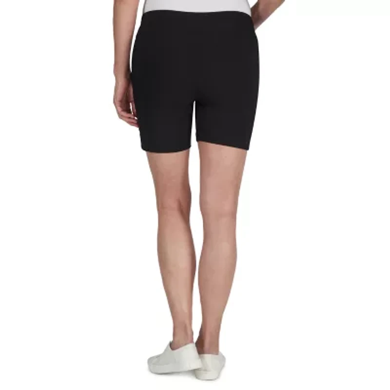 Hearts Of Palm Womens Mid Rise Pull-On Short