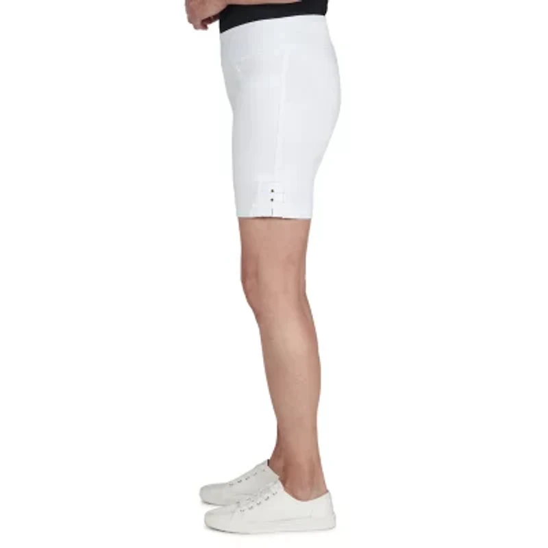 Hearts Of Palm Womens Mid Rise Pull-On Short