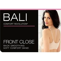 Bali Comfort Revolution® Front Close Shaping Full Coverage T-Shirt Underwire Bra 3p66
