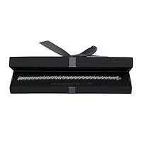 (H-I / I1) Womens 5 CT. T.W. Lab Grown White Diamond 10K White Gold 7.5 Inch Tennis Bracelet