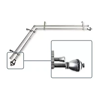 Rod Desyne Amelie Corner Window Double Curtain