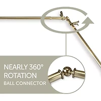 Rod Desyne Amelie 4-Sided Bay Window