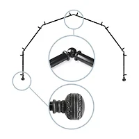 Rod Desyne Ornament 6-Sided Bay Window