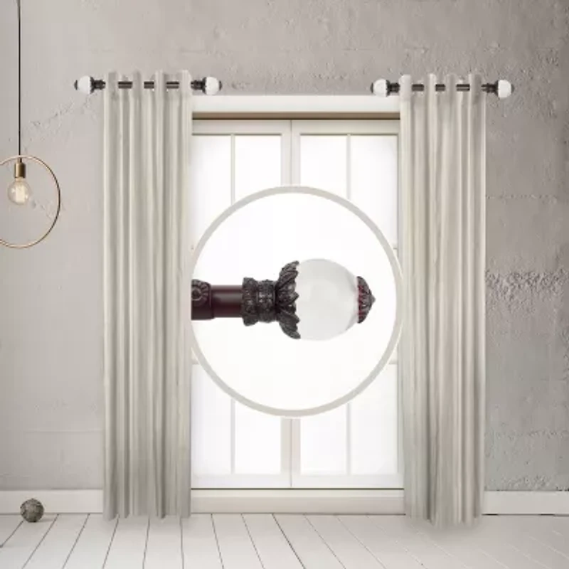 Rod Desyne (Set Of 2) Beam Side 1 Adjustable Curtain